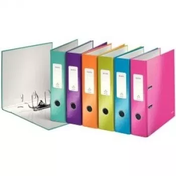LEITZ WOW 180° ordner A4 80 mm gesorteerde kleuren (10-pack) 1005-10-99