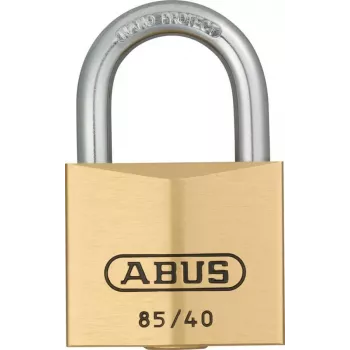 ABUS 85/50 massief messing slot 50 mm met gehard stalen beugel, 2 sleutels 806315