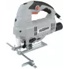 BRÜDER MANNESMANN M12781 800W elektronische pendeldecoupeerzaag met 4-standige pendelbeweging, gereedschapsloze zaagbladwissel, 0-3000 slagen/min, 80mm houtzaagdiepte