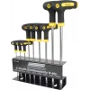 Brüder Mannesmann T-profiel sleutelset 9-delig M18166 (M18166)
