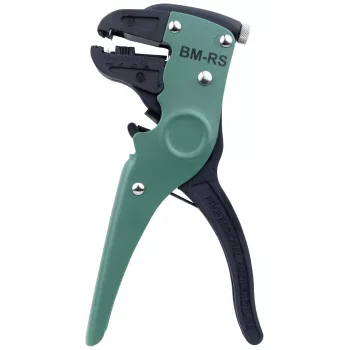 BRÜDER MANNESMANN automatische striptang met snijfunctie, zelfinstellend, groen/zwart, 0,2-6,0 mm², M10980