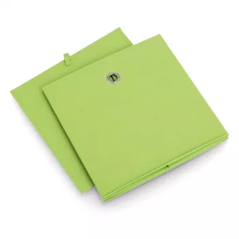 Zeller 14114 Vlies opbergbox, 30 L, 32 x 32 x 32 cm, groen