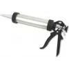 Brüder Mannesmann 482-100 handmatige kitspuit voor 310 ml patronen, skeletframe, rood/zwart