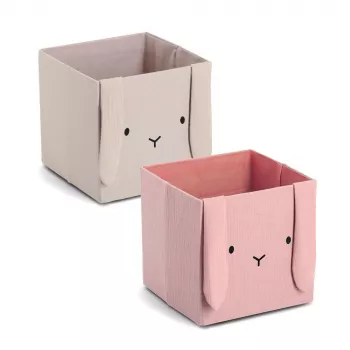 Zeller Hase opbergbox antiekroze 28 x 28 x 28 cm 14493