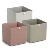 Zeller opbergbox grijs 32 x 32 x 32 cm (14539)