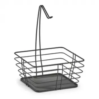 Zeller fruitmand zwart 36 x 26 cm (27420)