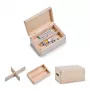 Zeller opbergbox-set bruin (13325)