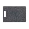 Zeller snijplank granietlook antraciet 26056