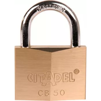 ABUS 40 mm massief messing slot met gehard stalen beugel - sleutel, 2 sleutels (238345)