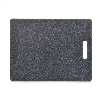 Zeller snijplank granietlook antraciet 26057