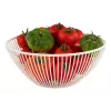 APS SVART ronde brood- en fruitmand, 200 mm, wit metaal 30426
