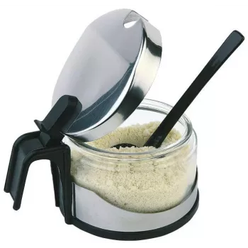 APS parmezaanstrooier ECONOMIC, glas/roestvrij staal, 100 ml, 1 stuk (40453)