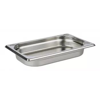 APS GN 1/4 gastronorm-bak 265x162x40 mm, 18/10 RVS, elektrolytisch gepolijst, 1,7 L 81401