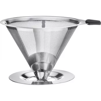 WESTMARK Brasilia permanent koffiefilter maat 4, RVS-gaas, zwart 24502260