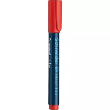 Schneider Maxx 133 beitelpunt permanentmarker rood 113302