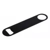APS kelnersmes flessenopener, roestvrij staal, zwart, mat gepolijst, magnetisch, waterbestendig, 1 stuk (93377)