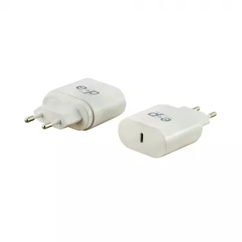 E+P AC211 1-poorts USB-C wandlader 25W USB PD 3.0 PPS wit