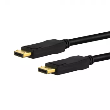 E+P DisplayPort-kabel 5m DP2/5 - 4K 60Hz, verguld, drievoudig afgeschermd 1538005