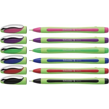 Schneider Xpress fineliner diverse kleuren 0,8 mm (6-pack) 190086