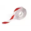 DURABLE DURALINE 50/05 zelfklevende vloermarkeerband, rood/wit, 50 mm x 5 m 1021132