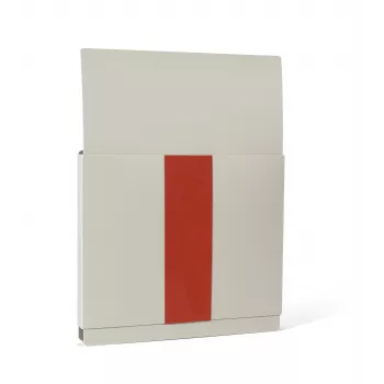 DURABLE zelfklevende folderhouder grijs DIN A4 245 x 27 x 330 mm 507210