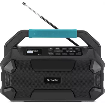 TechniSat VIOLA 231 OD DAB+ & UKW bouwradio met Bluetooth, spatwaterdicht IPX4, zwart
