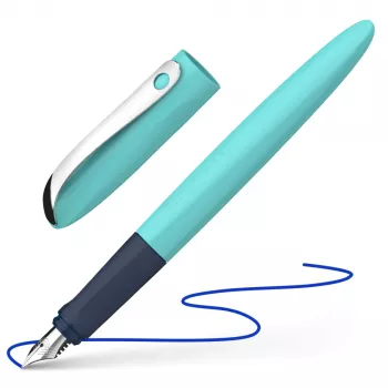 Schneider Wavy vulpen turquoise A voor beginners (50-162132)