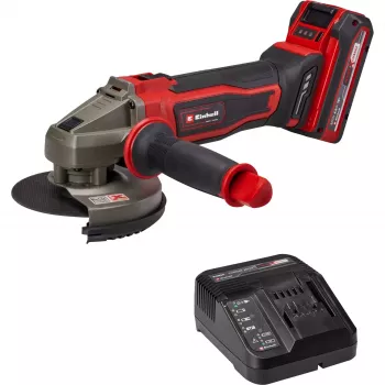 Einhell TE-AG 18/125-2 Li accu-haakse slijper 18V 125mm met 4,0Ah accu en oplader 4431190