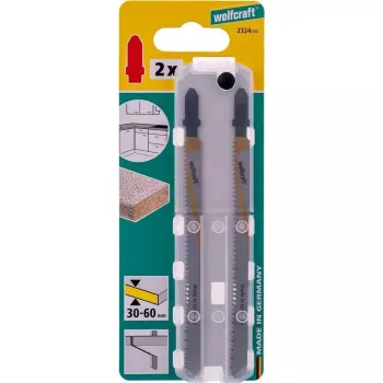 Wolfcraft 2324000 decoupeerzaagblad HCS 130 mm T-schacht 1 stuk