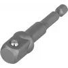 Wolfcraft 2414000 dopsleuteladapter 1/4 inch aandrijving naar 1/2 inch dopsleutel, 72 mm, chroom-vanadium
