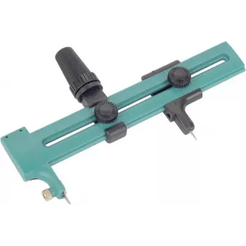 Wolfcraft 4151000 cirkelsnijder voor boormachines, 30-120 mm snijdiameter, 30 mm max. snijdiepte, HSS-messen, 8 mm schacht