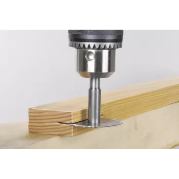 Wolfcraft 3270000 groeffrees met groeffrees, 45 mm diameter, 8 mm schacht, hardmetaal bekleed