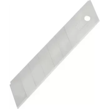 Wolfcraft afbreekmesjes 0,7x25 mm, 10 stuks, 7 segmenten per mesje, 4312000