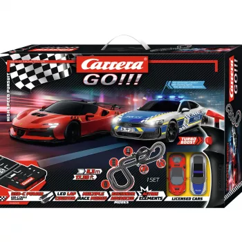 Carrera GO!!! High Speed Pursuit elektrische slotcar-raceset