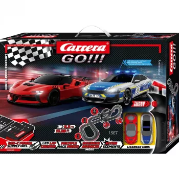 Carrera GO!!! High Speed Pursuit elektrische slotcar-raceset
