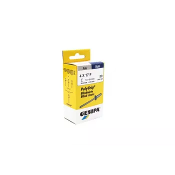 GESIPA PolyGrip® blindklinknagels 4,0 x 17,0 mm aluminium/staal, 50 stuks 1433849