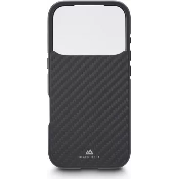 Black Rock Cover 360° glas voor Apple iPhone 17 Pro echt carbon 00080399