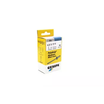 GESIPA PolyGrip® blindklinknagel 4,8x17mm aluminium/rvs bolkop, 50 stuks 1464832