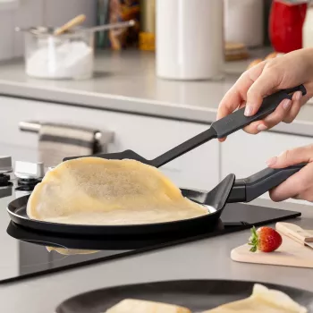 Fackelmann crêpepan Statement zwart 25 cm (66086)