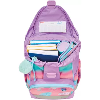 Herlitz Ultralight schooltas-set Seahorse Ocean Lights 6-9 jaar