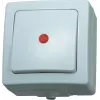 HEINRICH KOPP Paris 2-weg wipschakelaar, inbouw, 250 V AC, 10 A, polarwit 566302004