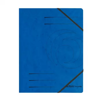 HERLITZ hoekelastiekmapper A4 blauw, 5-pack 11387180-000