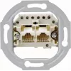 HEINRICH KOPP aluminium UAE/IAE/ISDN centraalplaat inzet 33369401