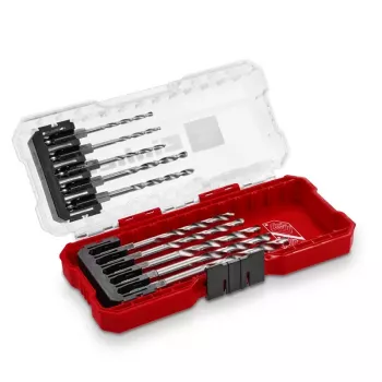 Einhell 108723 metaal-spiraalborenset, 10-delig, 2-6,5 mm, HSS, DIN 338