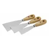 kwb 029997 plamuurmes-set 4-delig roestvrijstalen flexibele bladen 30-100 mm