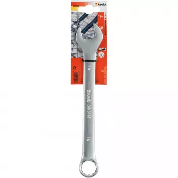 kwb 460219 Ring-steeksleutel 19 mm chroom-vanadiumstaal DIN 3113