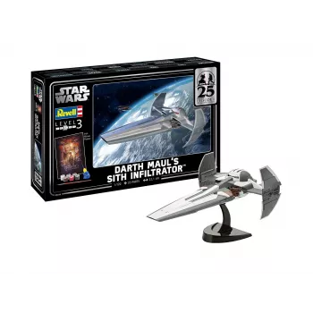 Revell 05638 Darth Mauls Sith Infiltrator 1:100 schaal modelbouwpakket geschenkset - Star Wars Episode I 25e jubileumuitgave