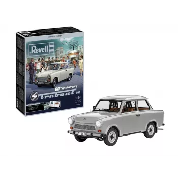 Revell 60e jubileum Trabant 601 Exclusive Edition 1:24 plastic modelbouwpakket 05630