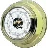 TFA Dostmann messing wandbarometer 29.4010B - analoge luchtdrukmeter voor binnen, 980-1050 hPa