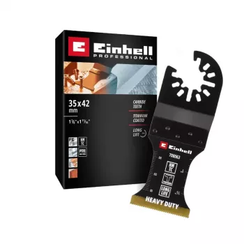 Einhell 708063 inlegzaagblad HM-TI 35 mm bimetall multifunctioneel gereedschap accessoireset 35 mm (708063)